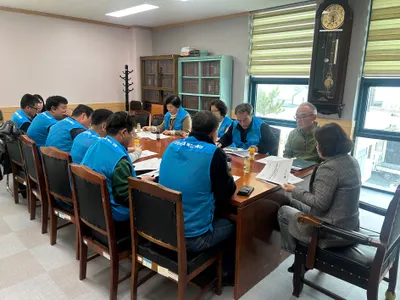 함평군 나산면, 복지 사각지대 해소 위한 '복지기동대' 간담회 개최