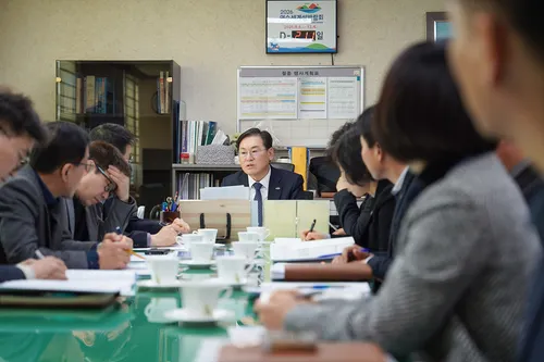 여수시, 전남광주통합특별법안 국회 대응전략 점검회의 개최